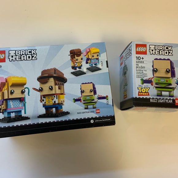 Lego Toys Lego Brickheadz Toy Story Woody And Bo Peepbuzz Light